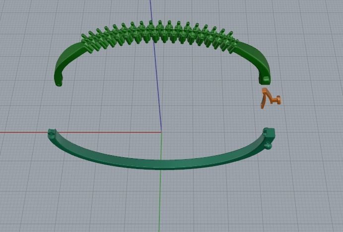 Bracelet size 18 Model 4714 3D print model_4