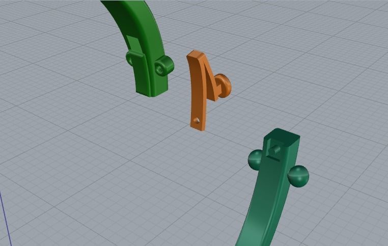 Bracelet size 18 Model 4714 3D print model_2