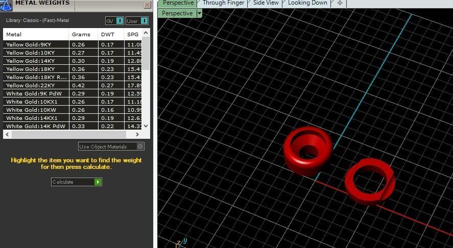 Pendant messika Model 4708 3D print model_9