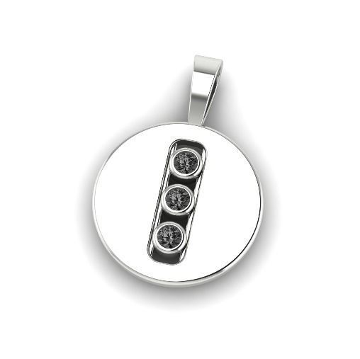 Pendant messika Model 4708 3D print model_1