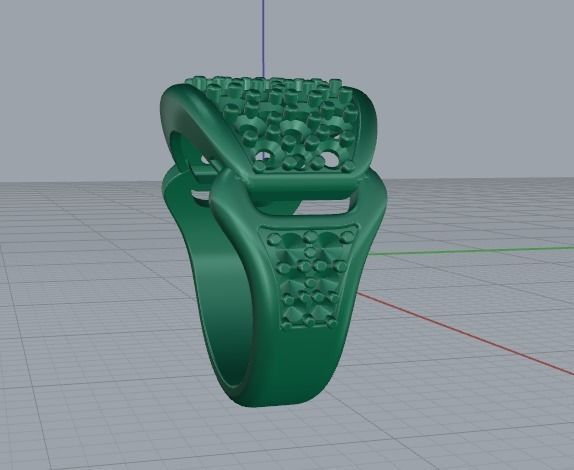 Ring Model 4697 3D print model_3