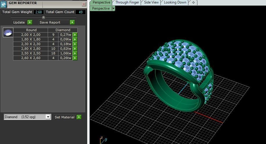 Ring Model 4697 3D print model_9