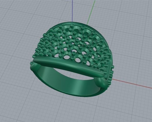 Ring Model 4697 3D print model_2