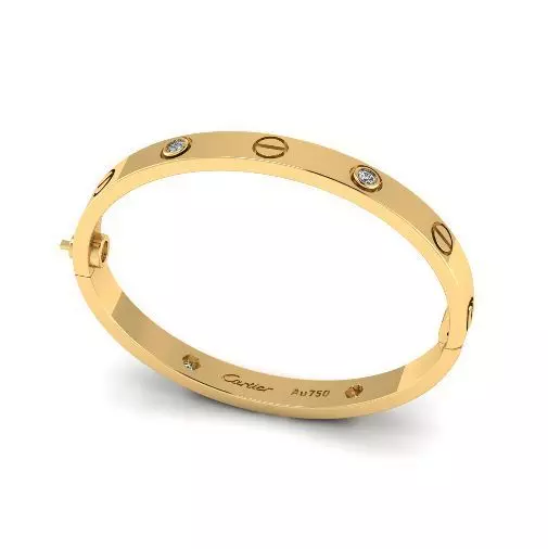 Bracelet bolt size 15 Model 4695 3D print model_0