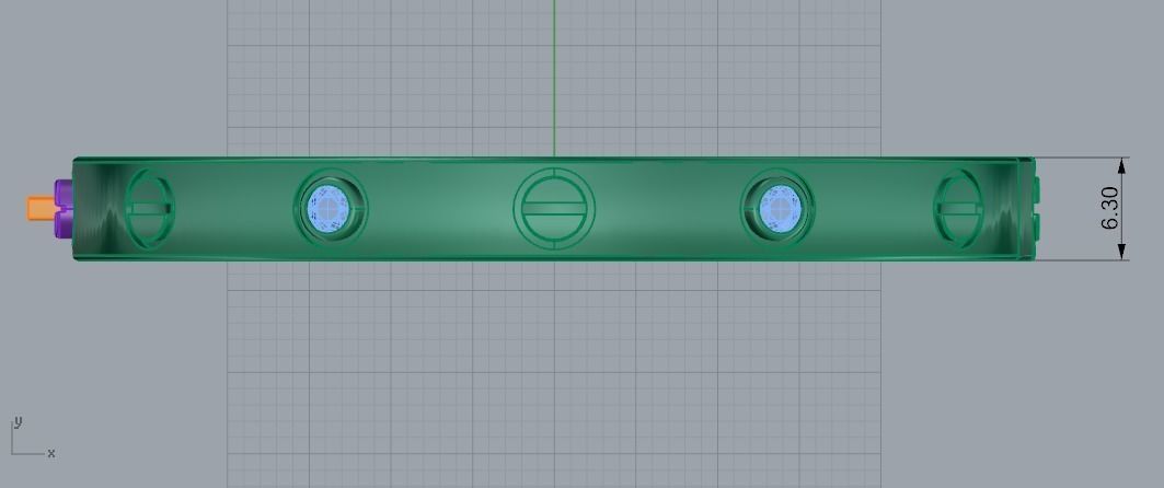 Bracelet bolt size 15 Model 4695 3D print model_8