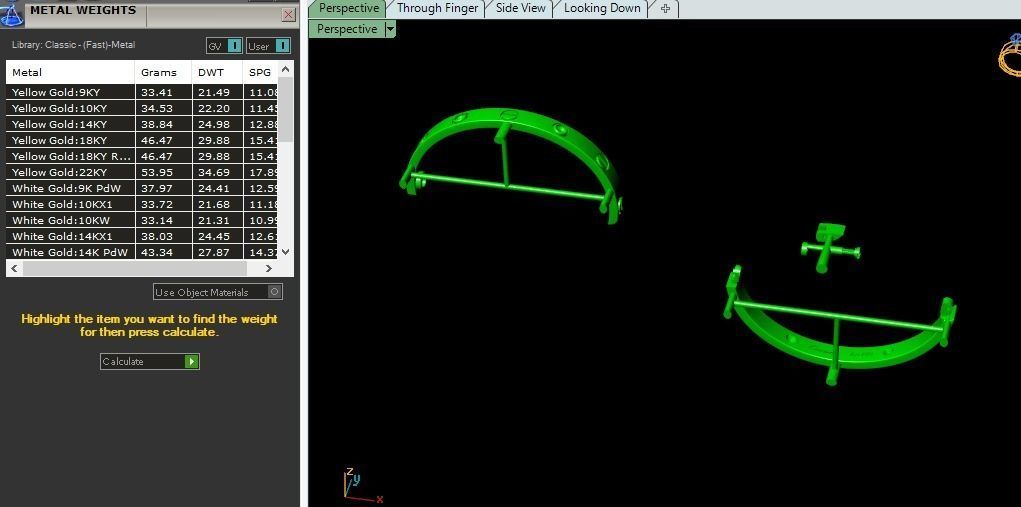 Bracelet bolt size 15 Model 4695 3D print model_9