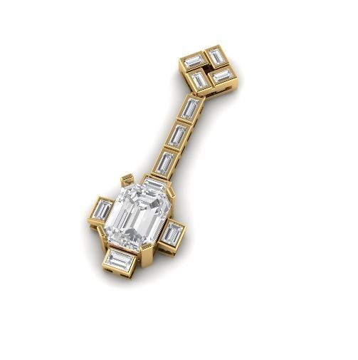 Pendant Model 4692 3D print model_1