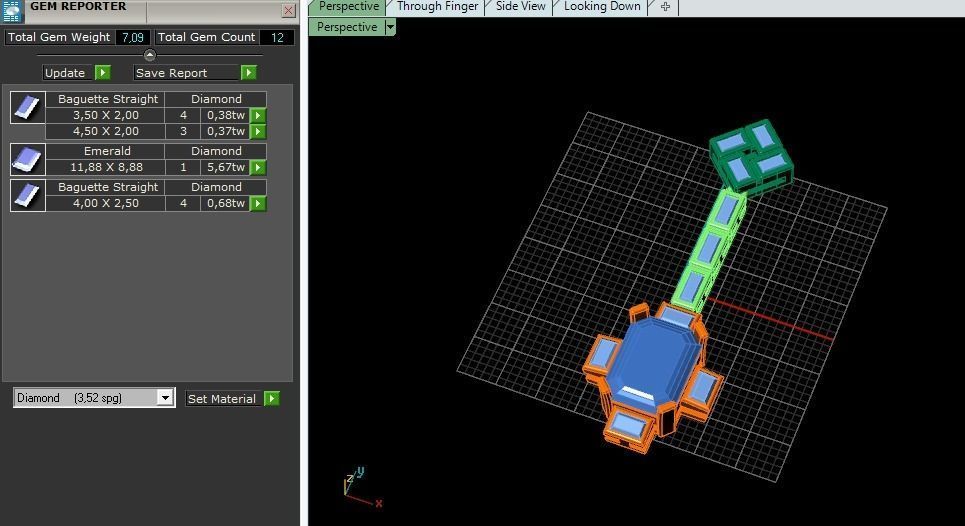 Pendant Model 4692 3D print model_8