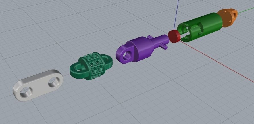 Necklace Model 4689 3D print model_3