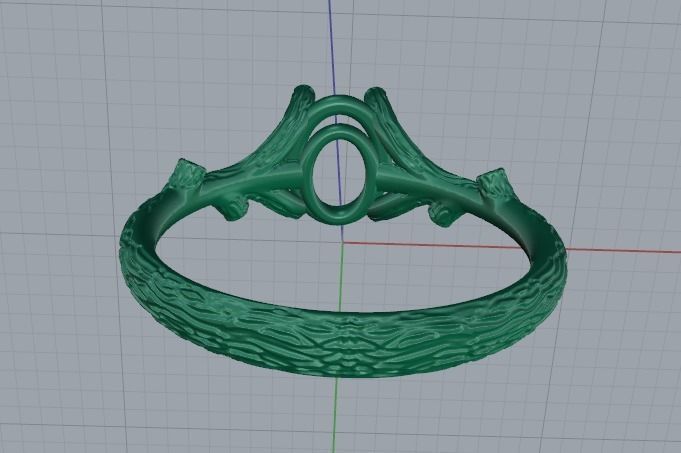 Tree ring Model 4771 3D print model_4