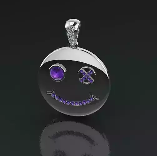 Smiley pendant Model 4769