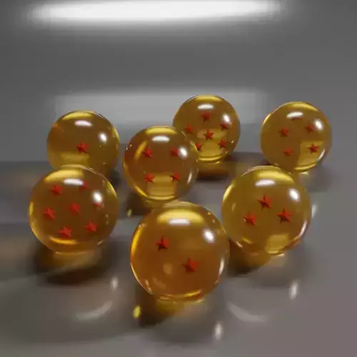 All 7 Dragonballs