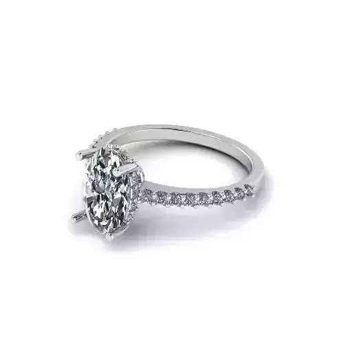 Solitaire ring Model 4751