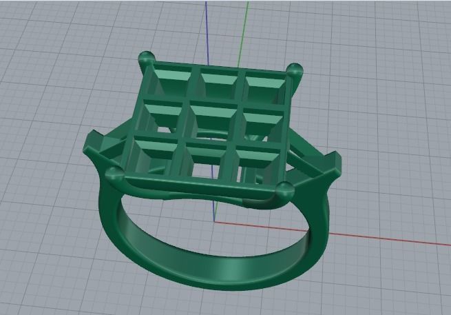 Ring Model 4748 3D print model_2