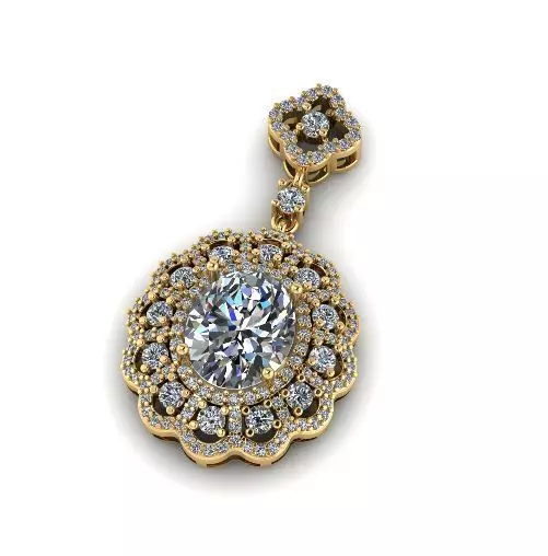 Pendant Model 4746 3D print model_0