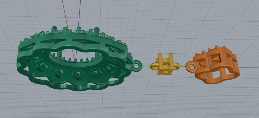 Pendant Model 4746 3D print model_4