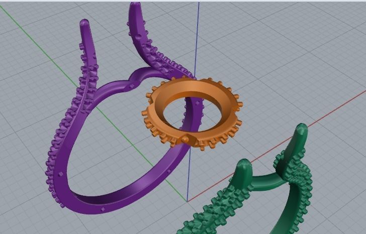 Ring Model 4737 3D print model_3