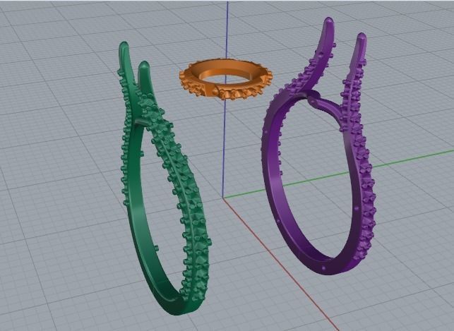 Ring Model 4737 3D print model_2