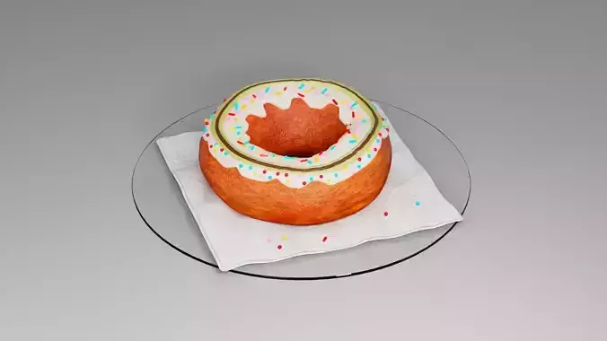 Donut 3D model