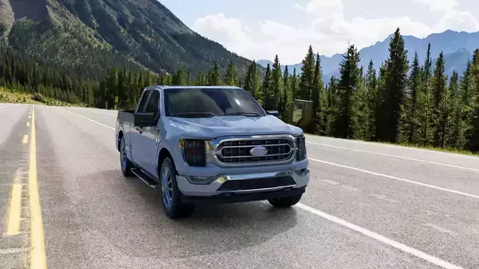 Pickup truck 3D model