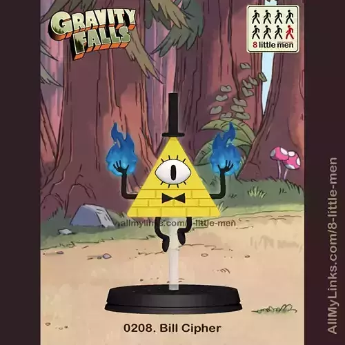0208 Bill Cipher from Gravity Falls 