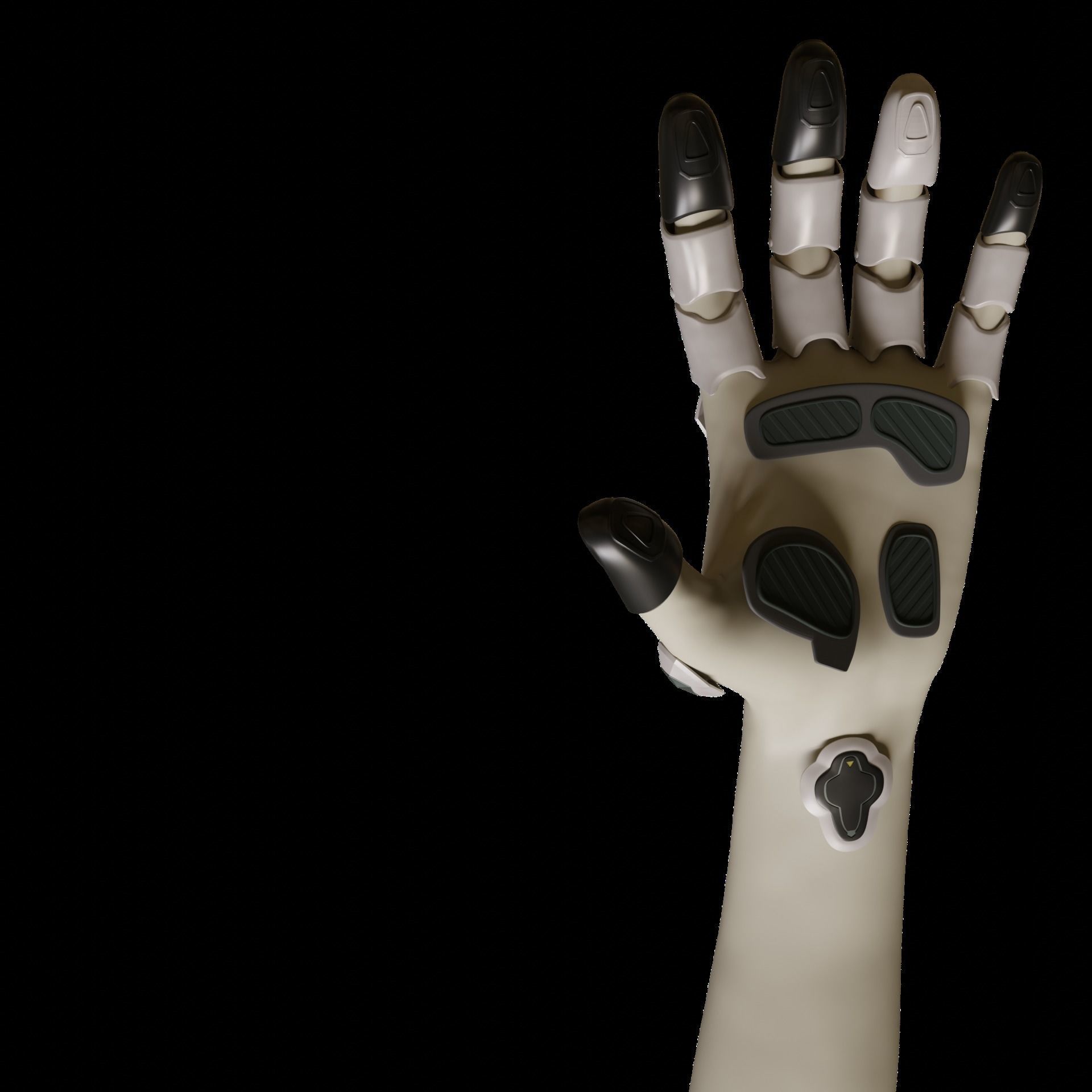 valorant deadlock arm cosplay 3D print model_2