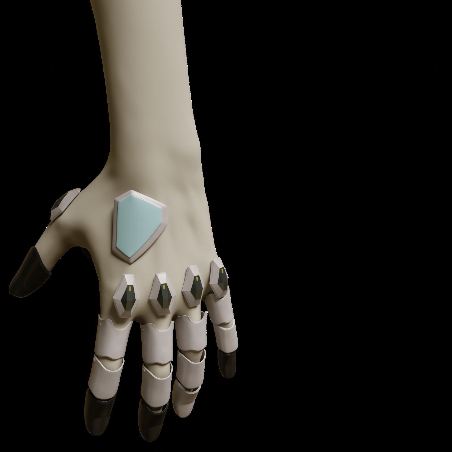 valorant deadlock arm cosplay 3D print model_1