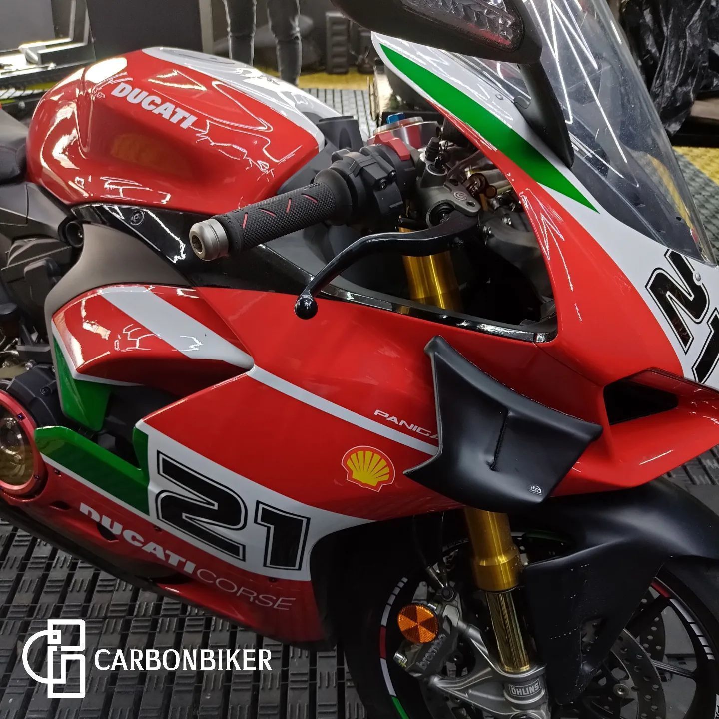 Winglet Ducati Panigale V2 3D print model_4