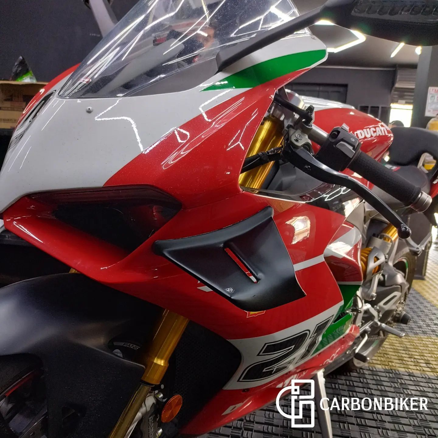 Winglet Ducati Panigale V2 3D print model_1