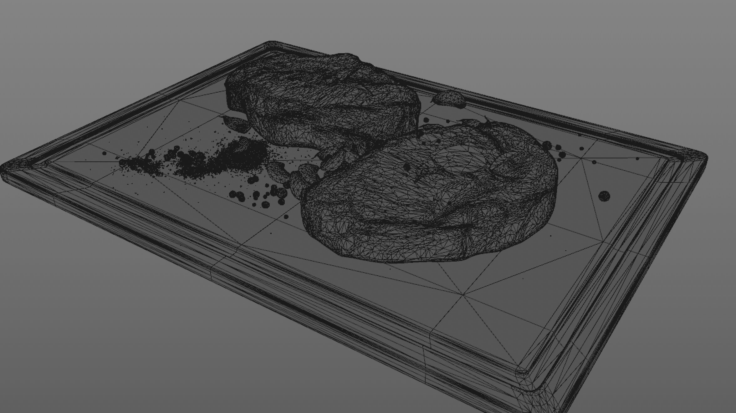 Grilled Steak 3D model_6
