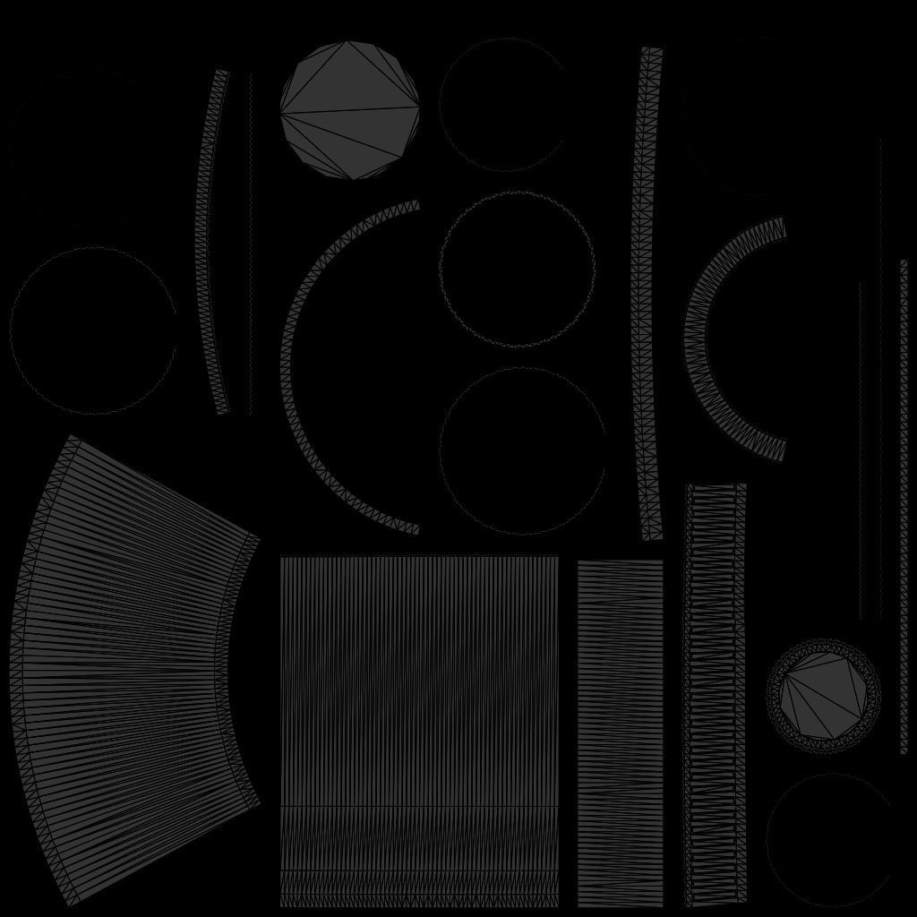 SNIPER RIFLE Low-poly 3D model_9