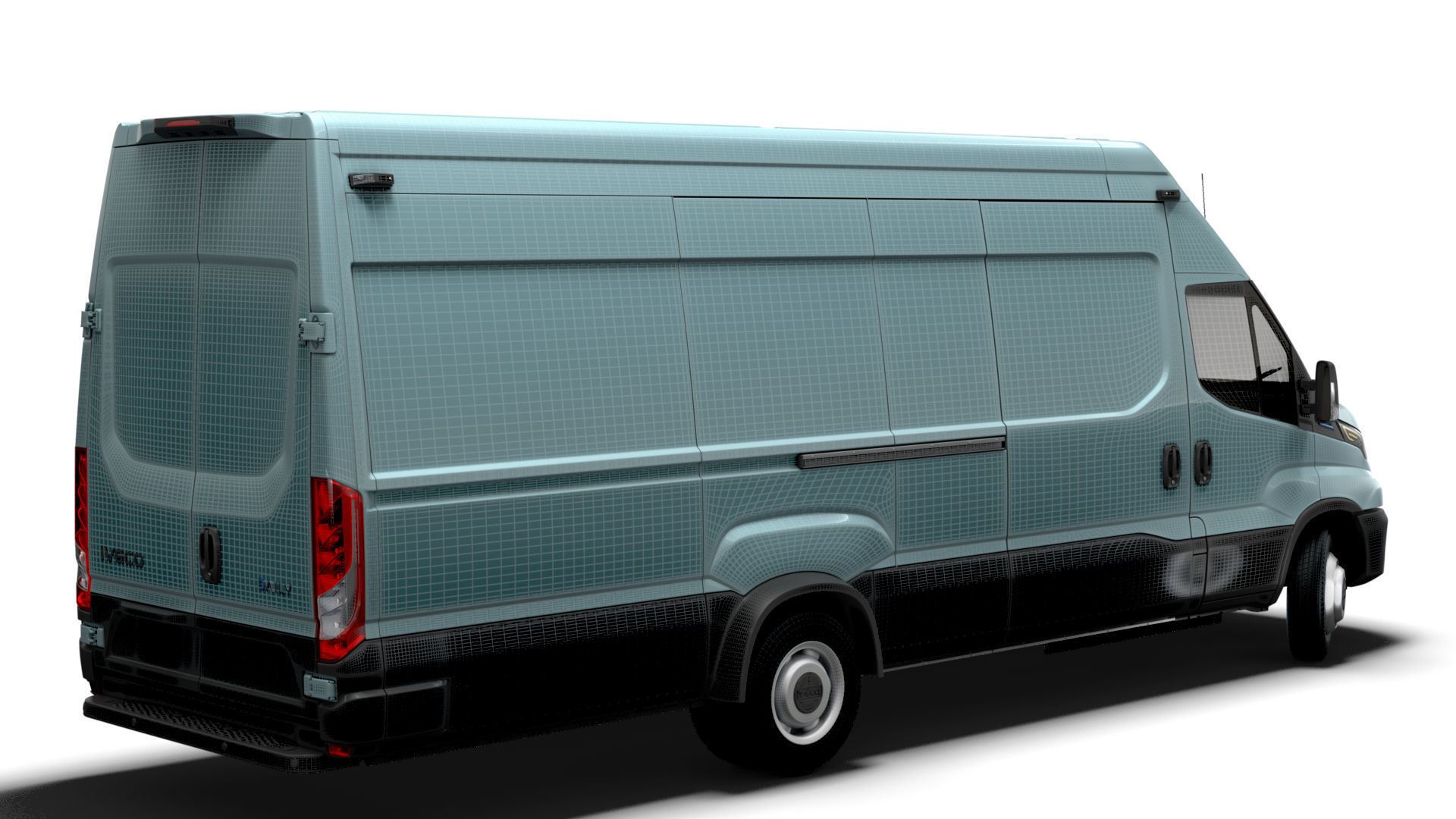 Iveco eDaily Van L5H3 2024 3D model_14