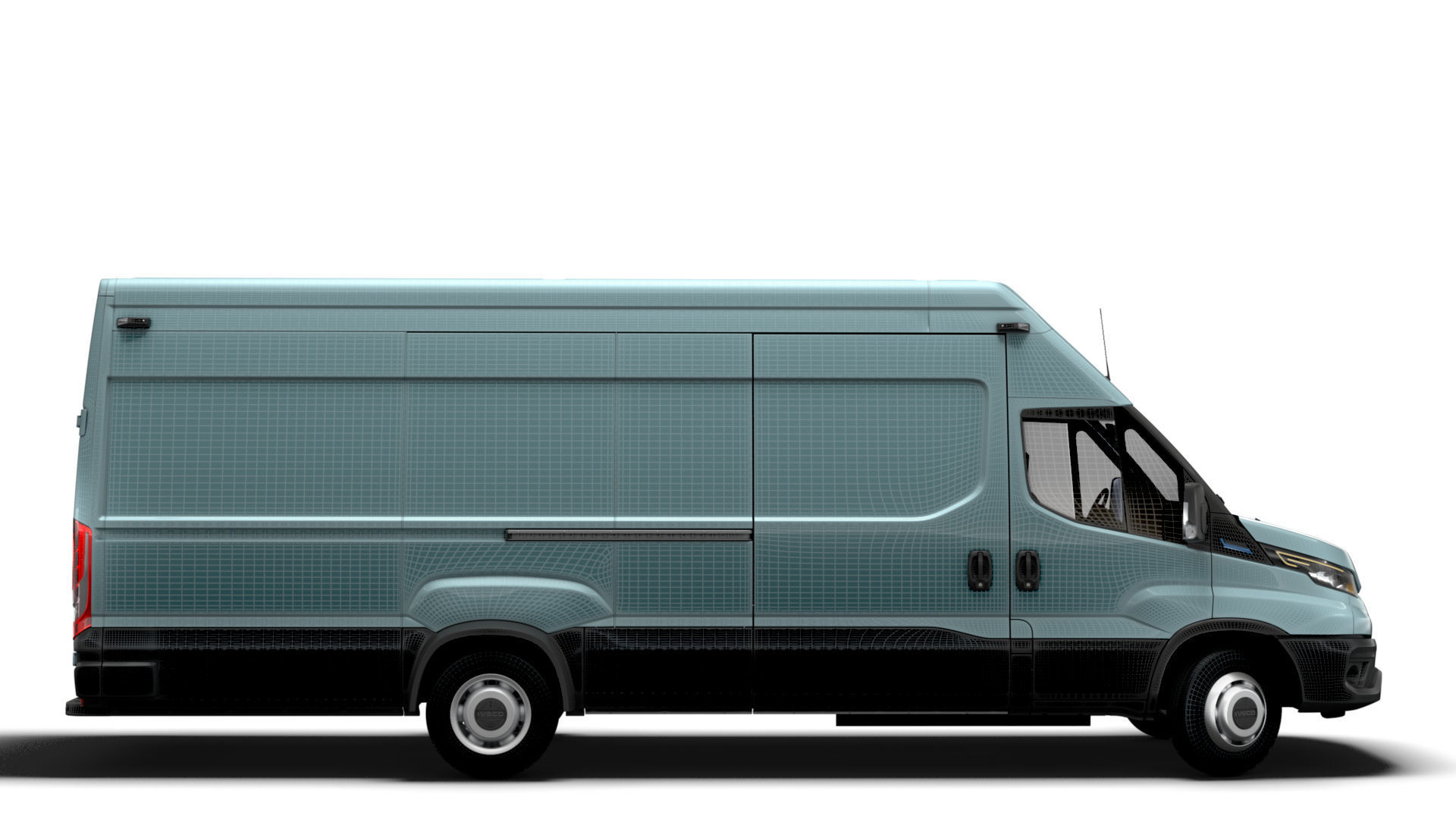 Iveco eDaily Van L5H3 2024 3D model_13