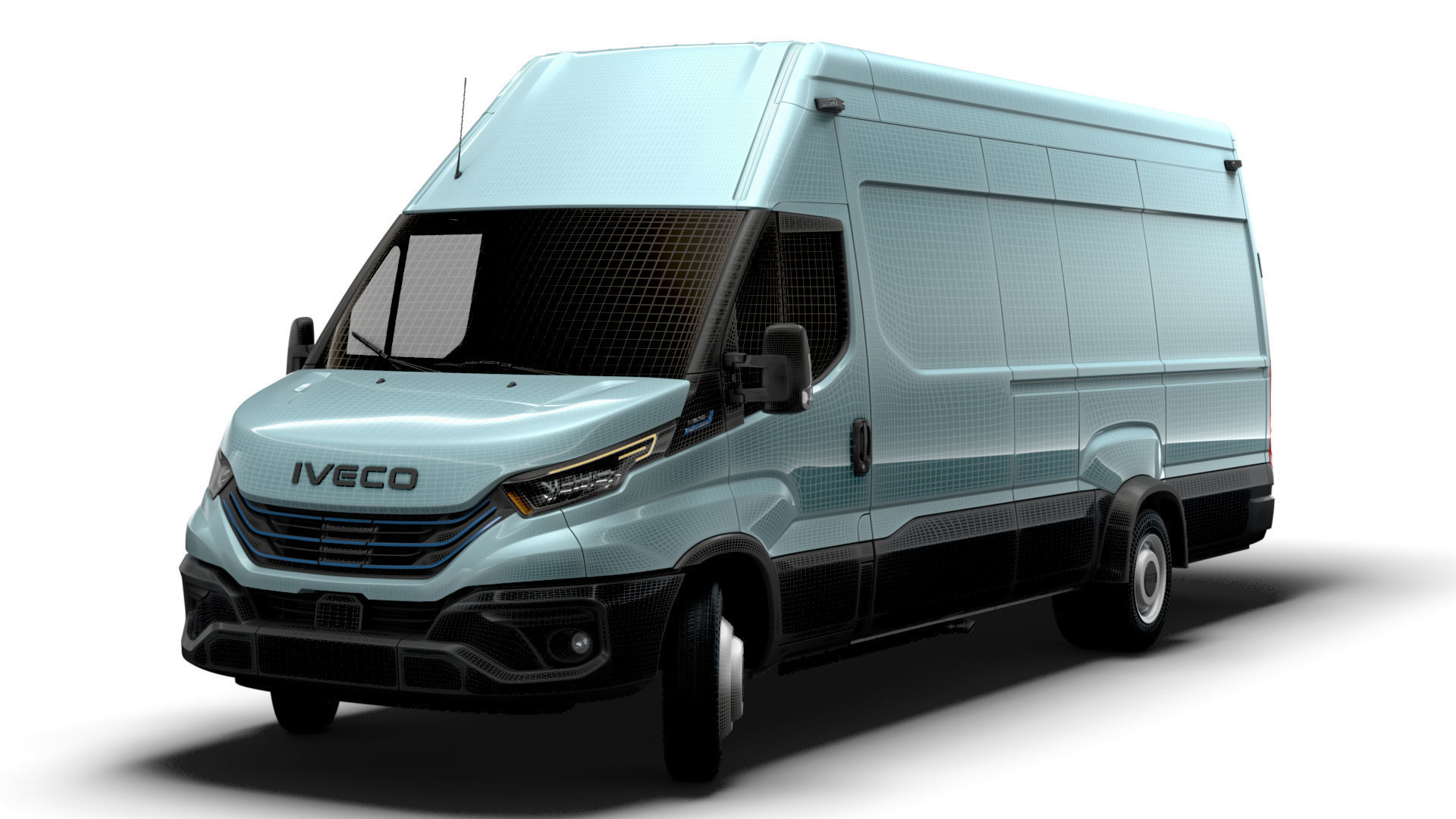 Iveco eDaily Van L5H3 2024 3D model_20