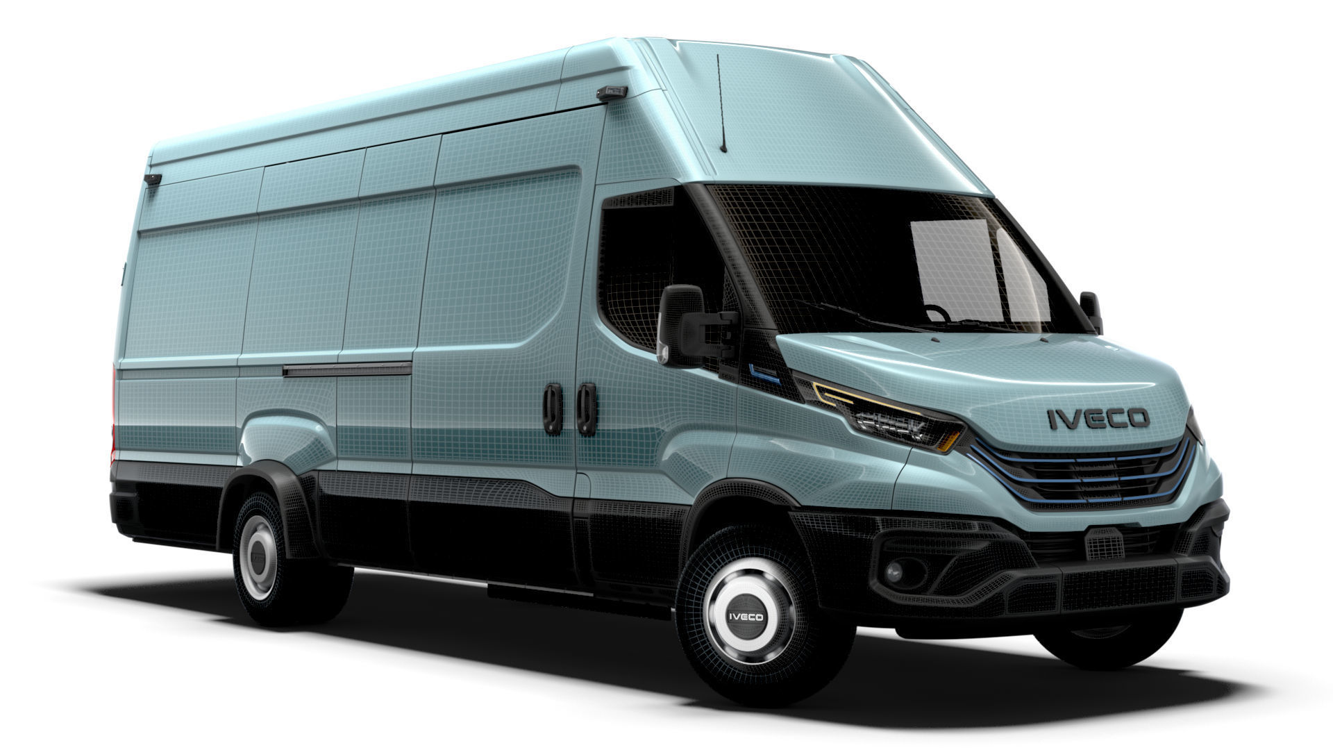 Iveco eDaily Van L5H3 2024 3D model_12