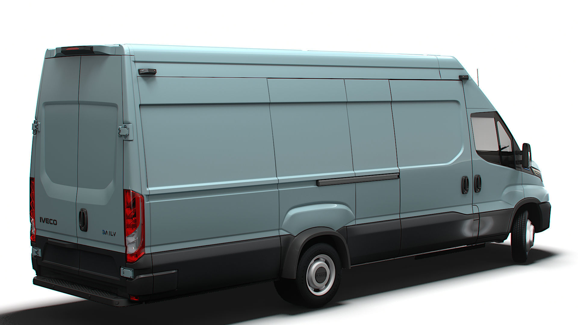 Iveco eDaily Van L5H3 2024 3D model_2