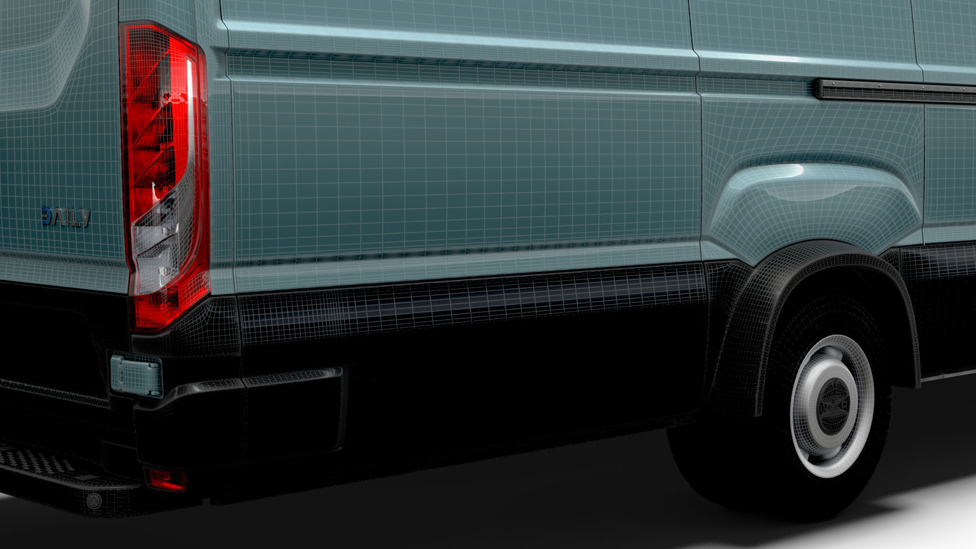 Iveco eDaily Van L5H3 2024 3D model_23