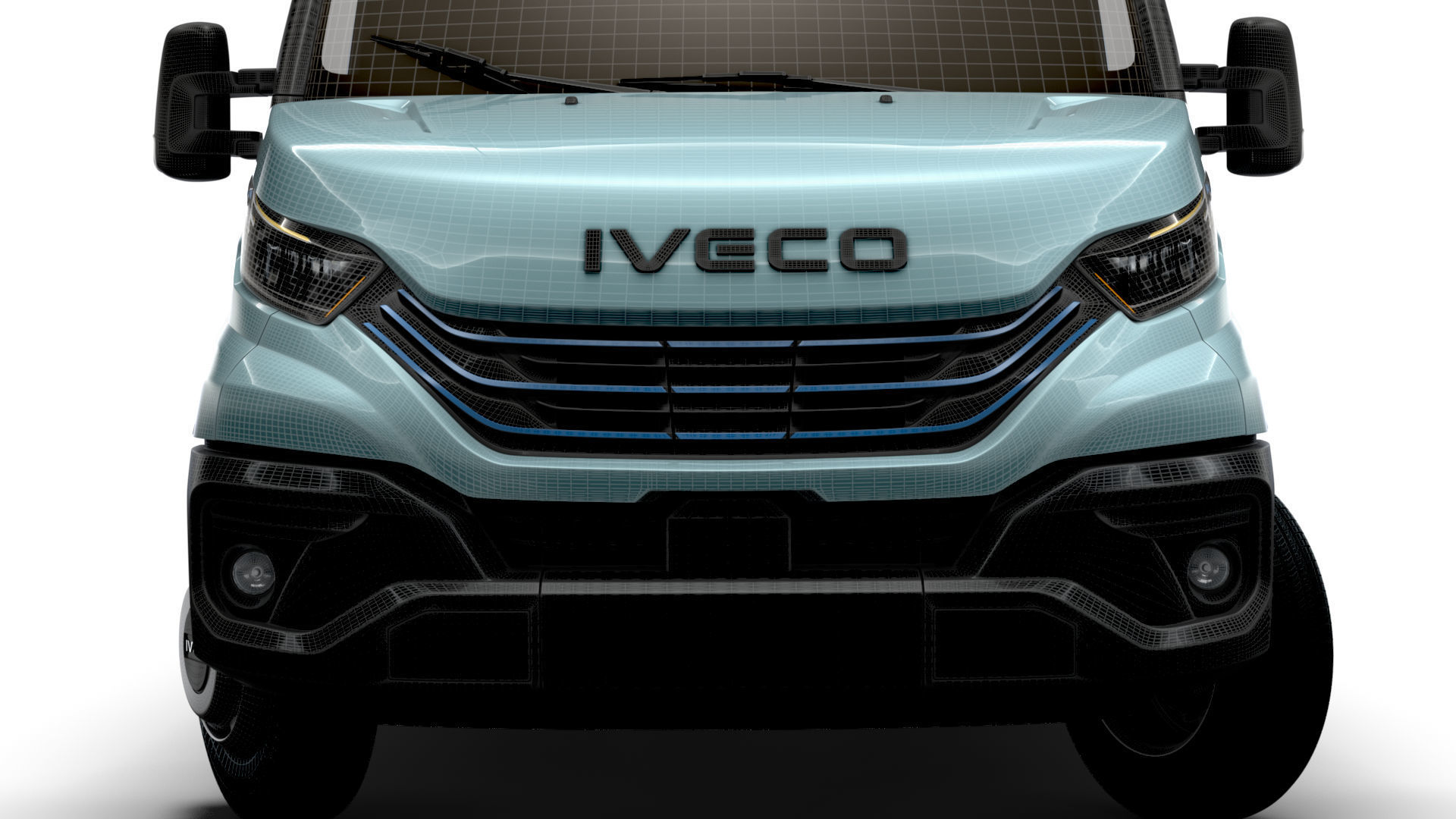 Iveco eDaily Van L5H3 2024 3D model_19