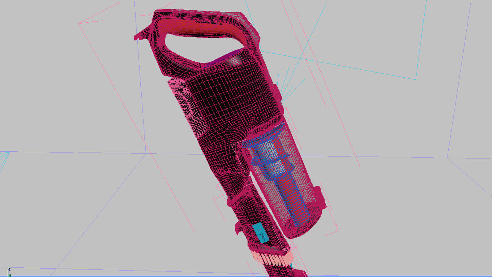 Vacuum Cleaner 3D model_4
