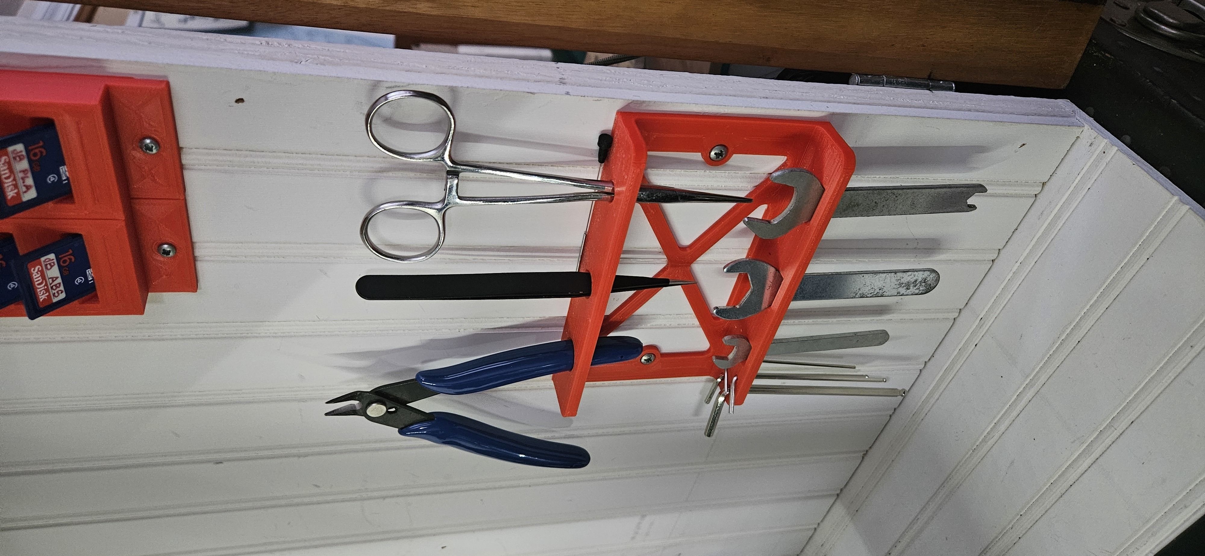 Tool Rack for common printer tools Free 3D print model_1