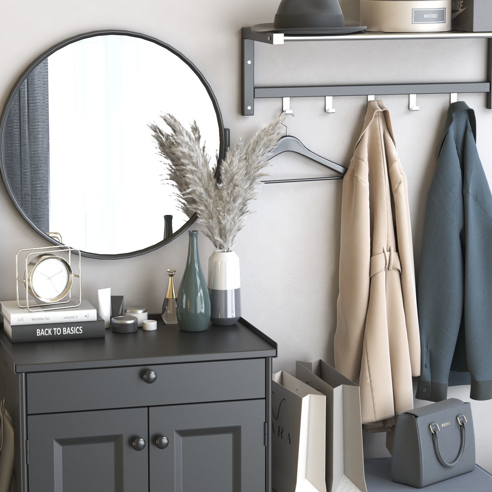 Hallway 4 3D model_1