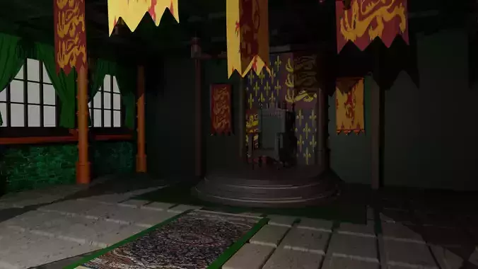 Medieval Throne Room