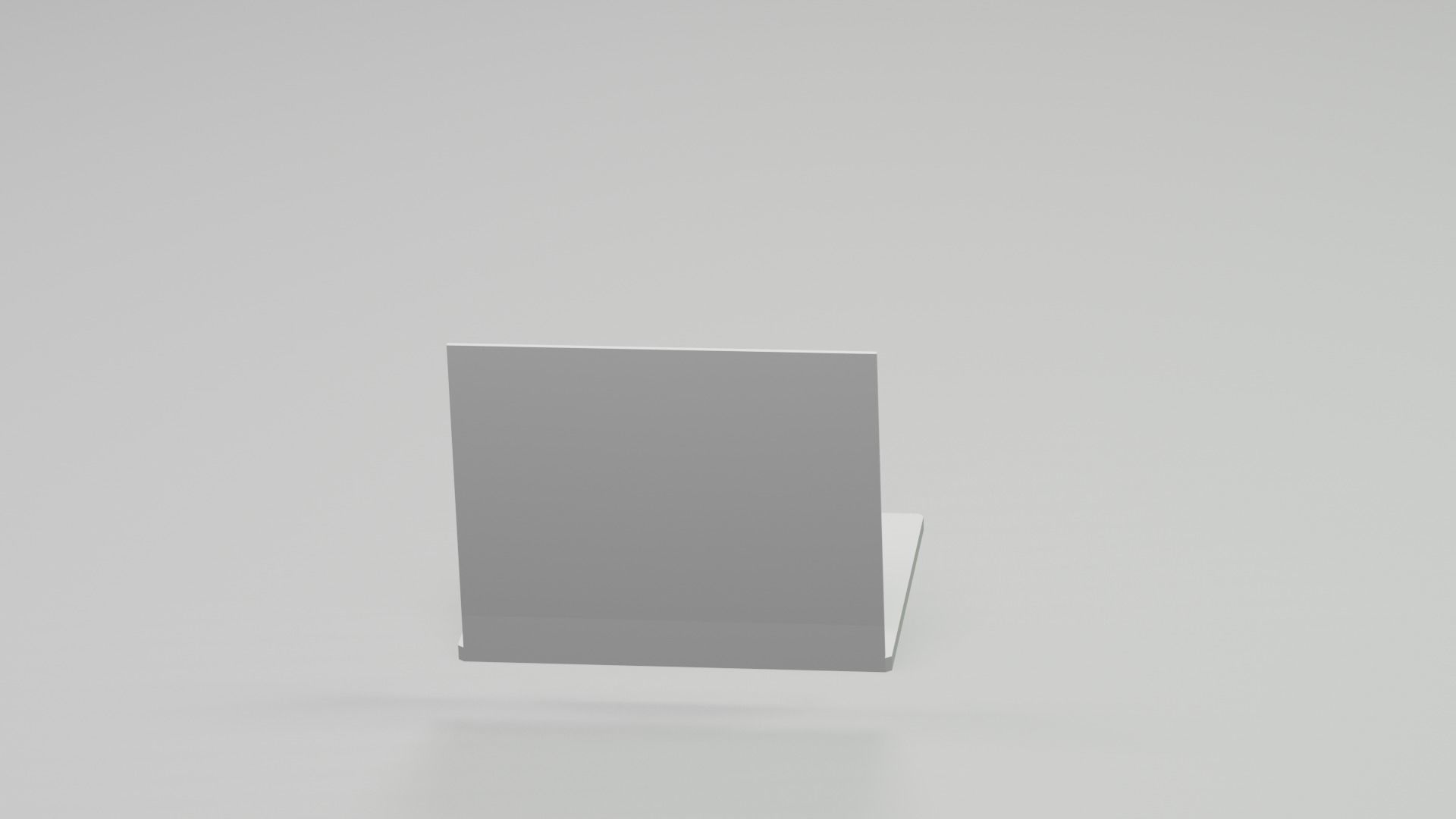 Low Poly Laptop Free 3D model_2