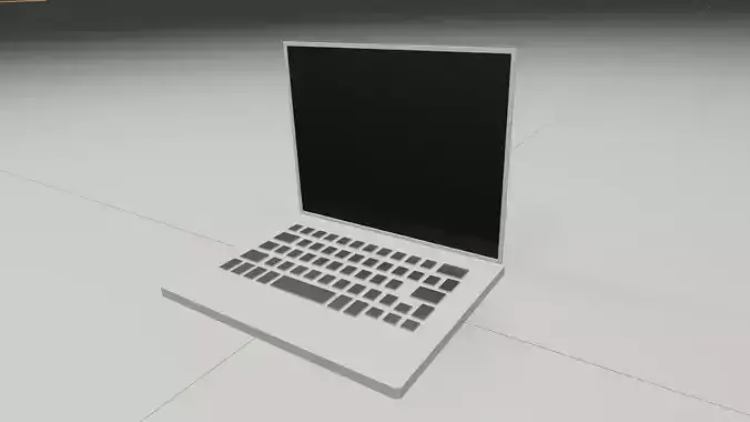 Low Poly Laptop