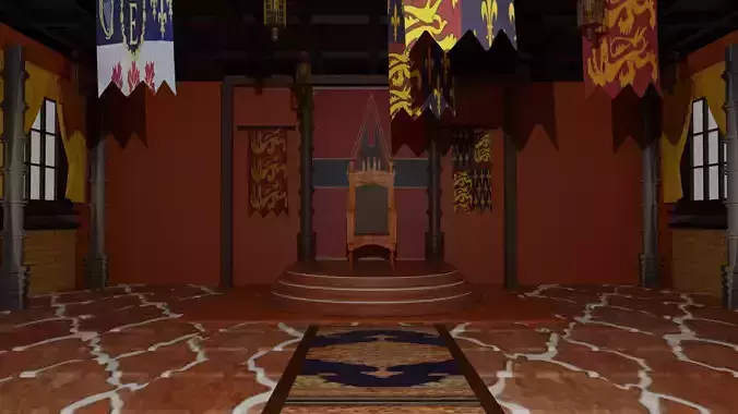 Medieval Throne Room