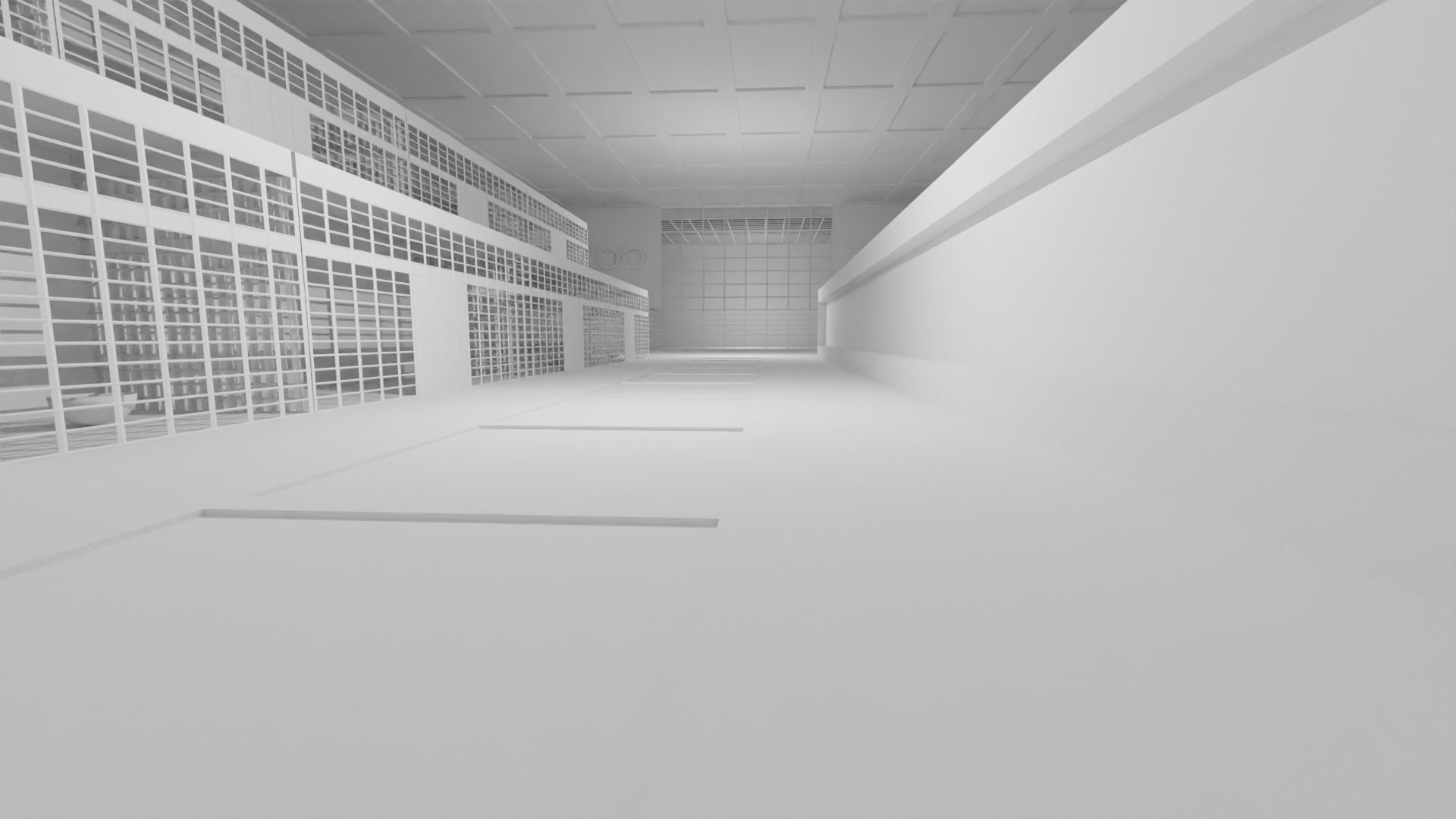 Zoo Interior Low-poly 3D model_5