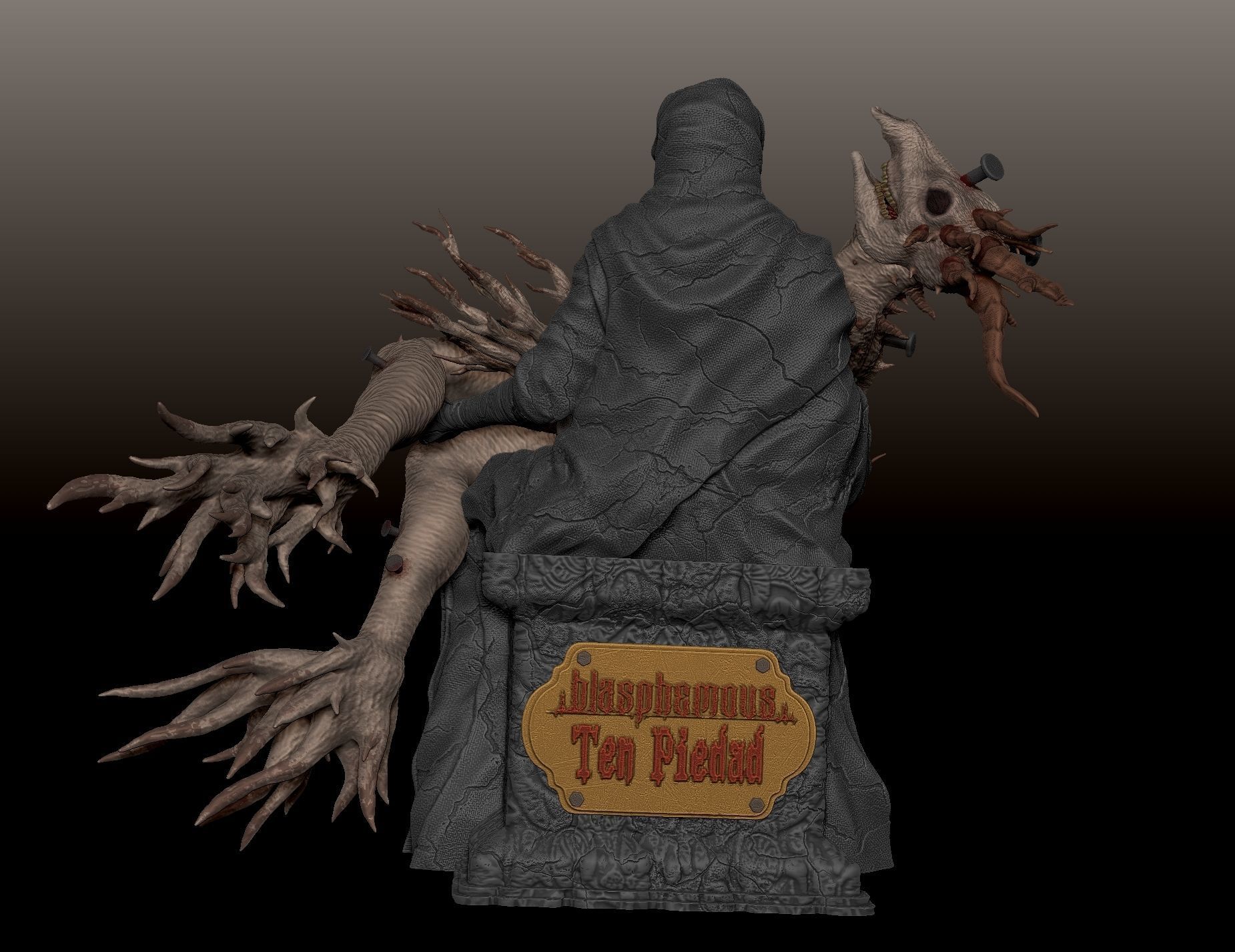 Ten Piedad from Blasphemous 3D print model_3