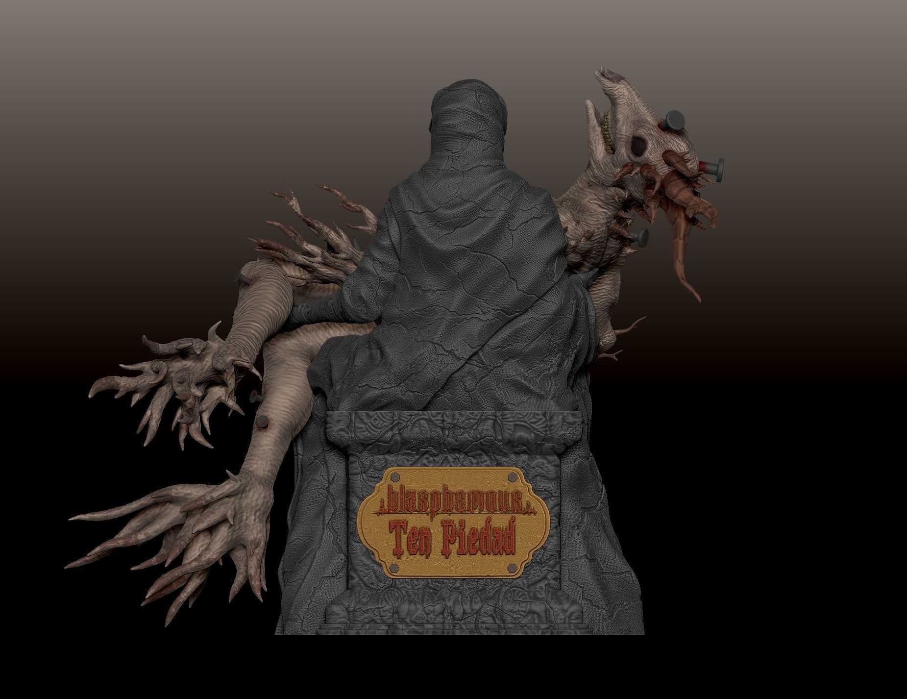 Ten Piedad from Blasphemous 3D print model_7