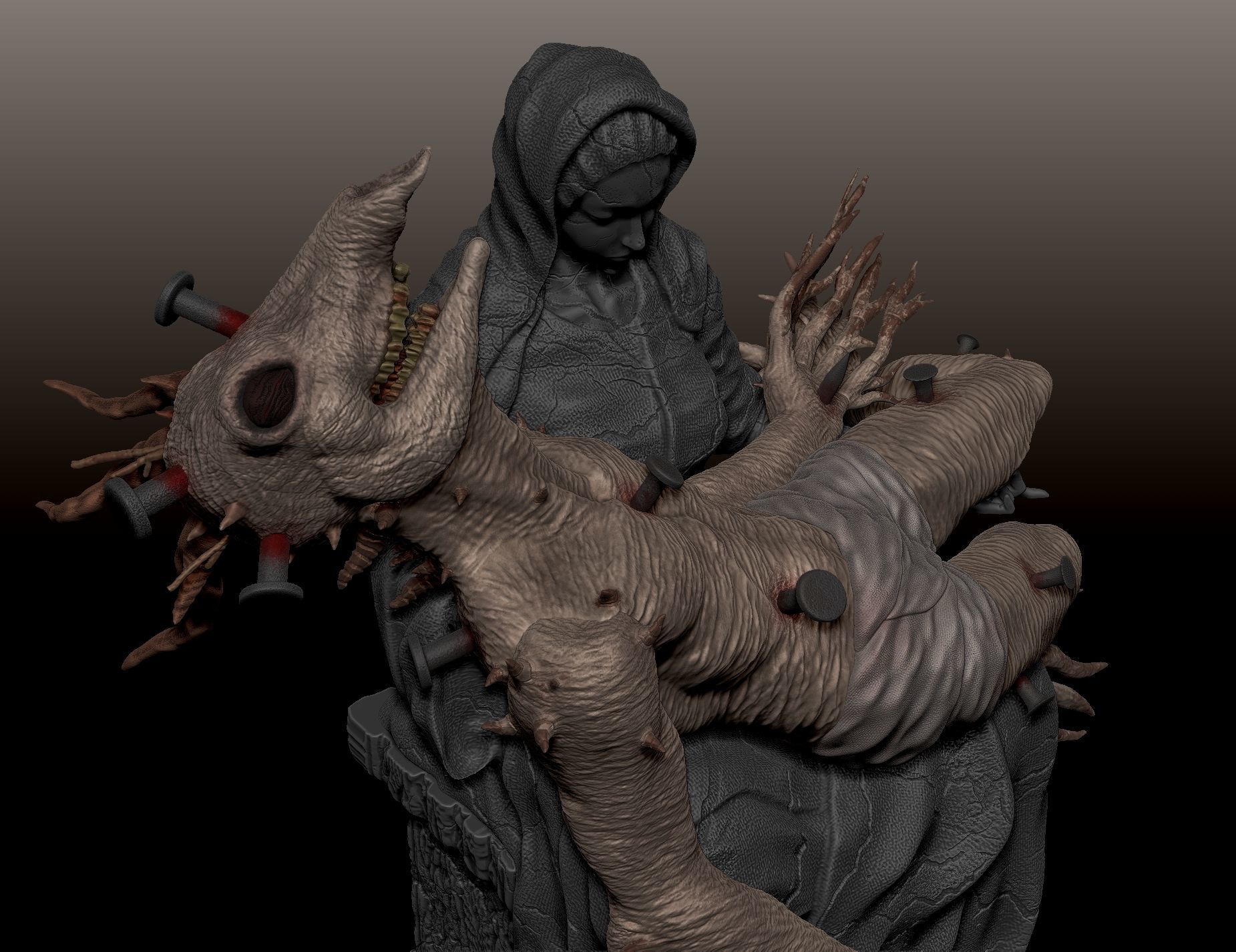 Ten Piedad from Blasphemous 3D print model_1
