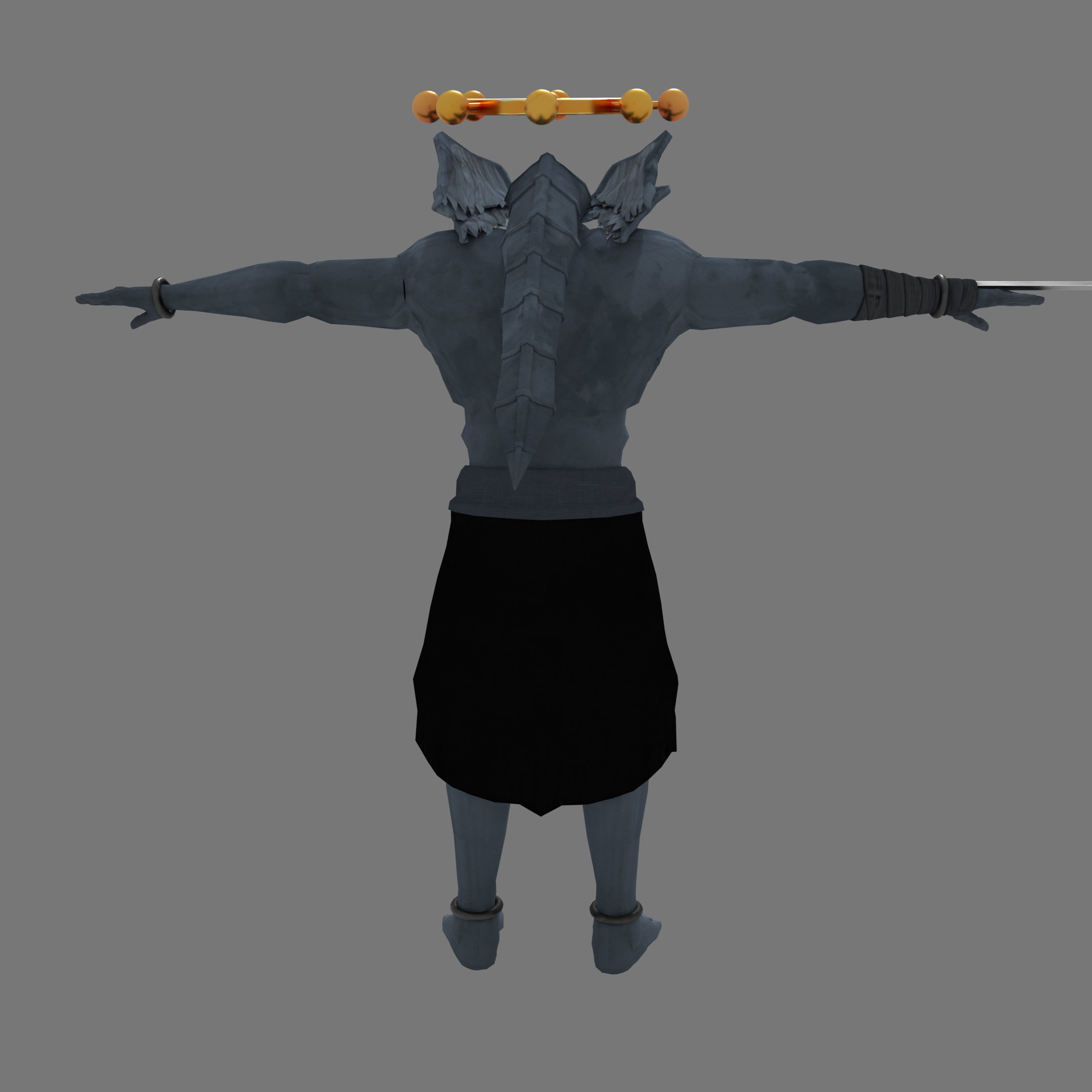 Mahoraga - Jujutsu Kaisen 3D model_11